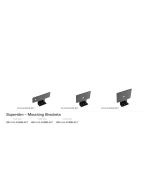 Ionnic OS-KLSLED04B-BKT 4 LED Slimline Mounting Bracket